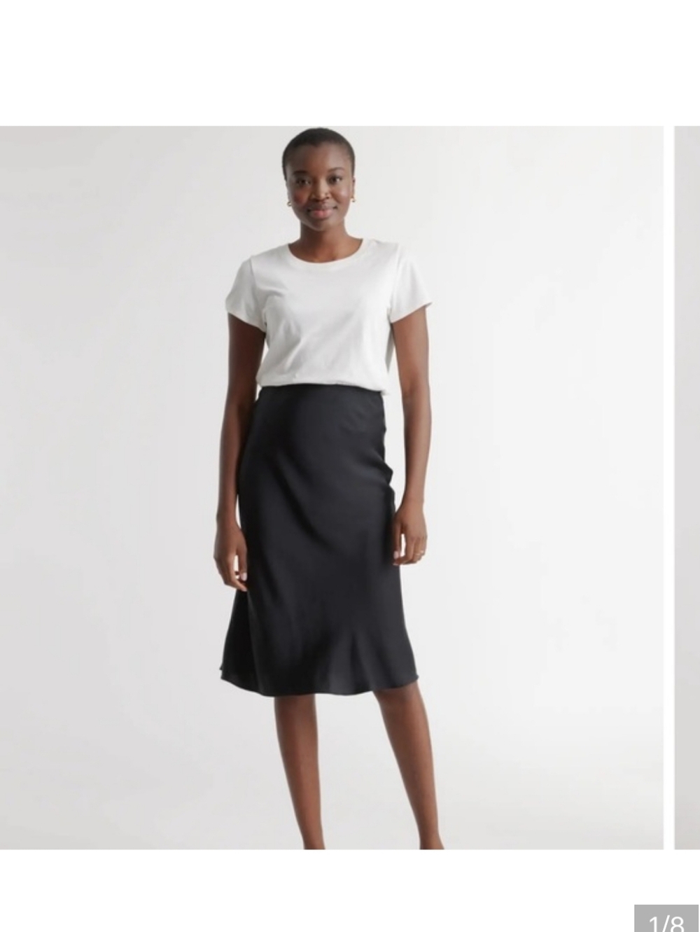 Quince Silk Skirt
